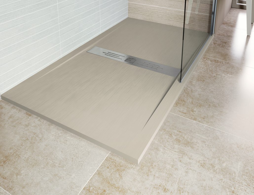 Plato de ducha SERIE ÉBANO ( medida de 70x100 hasta 80x120 cm) - Baños